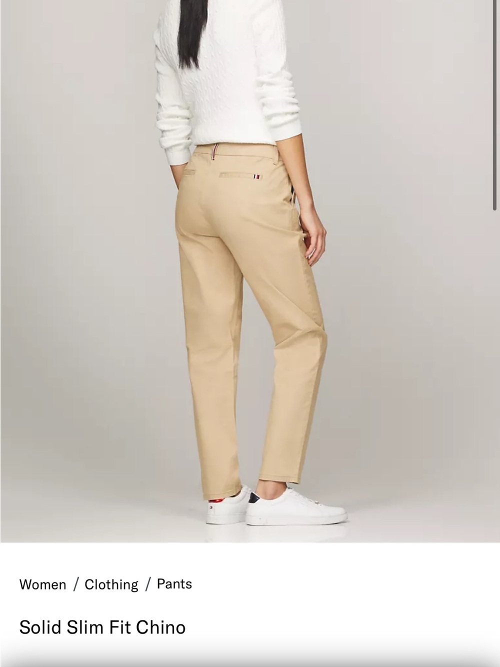 Tommy Hilfiger Khaki Beige Chinos SZ 16